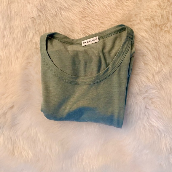 Son of a Tailor Green Tee - Picture 4 of 4